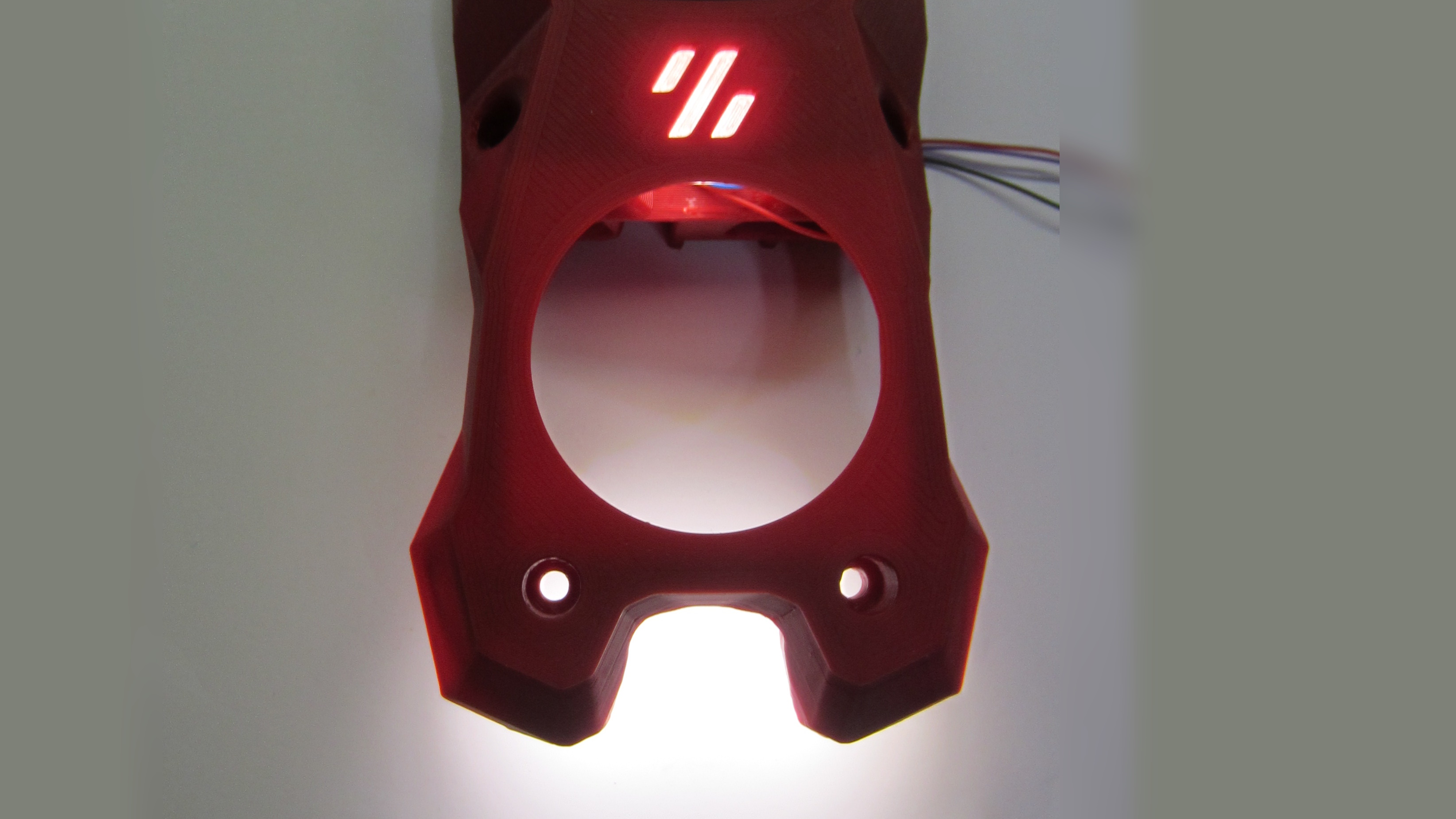  Rainbow Barf LED Diffusor printed part 