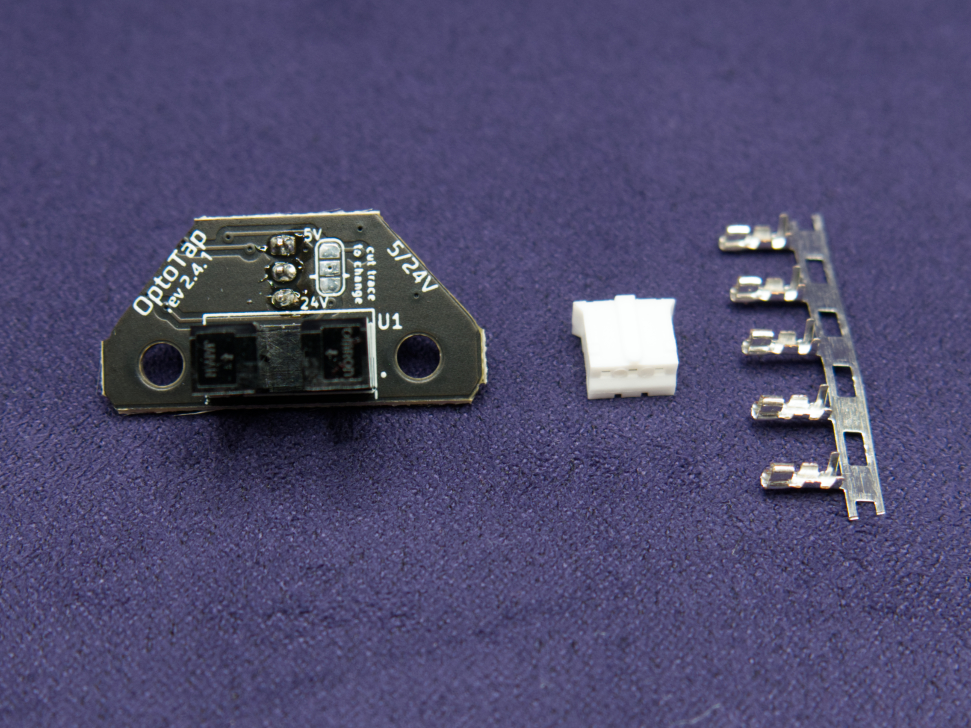 Voron OptoTap PCB v2.4.1 5-24V OPB666N