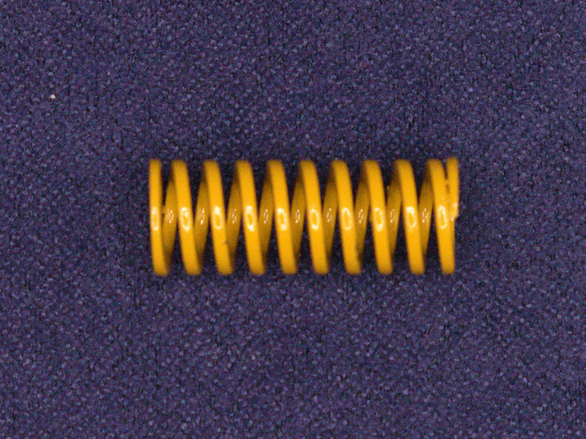Bed Spring 20mm (yellow, light load)