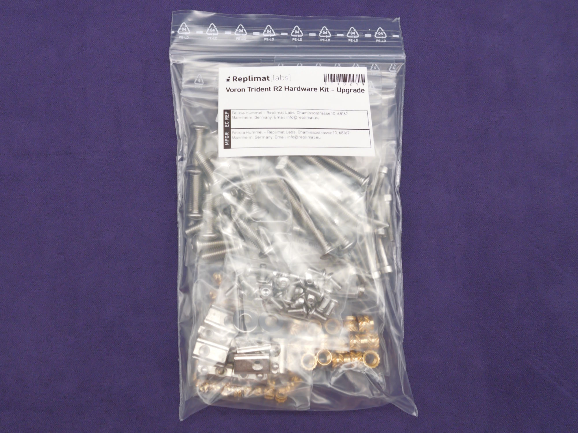 Voron Trident R2 Hardware Kit - Upgrade