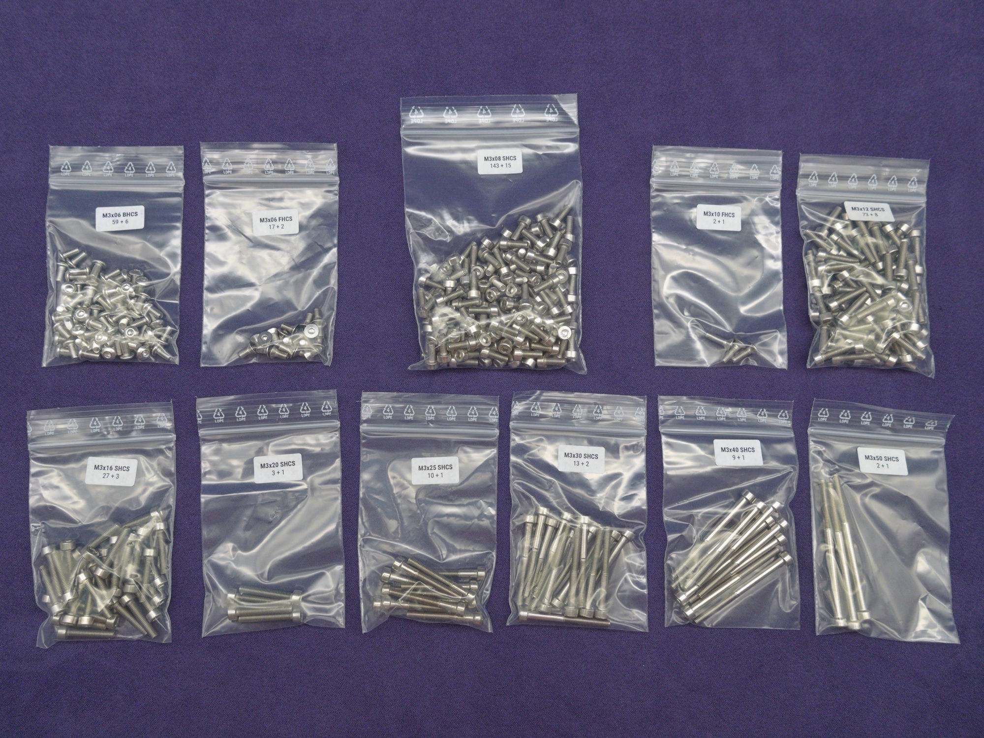 Voron Trident R2 Hardware Kit - Full