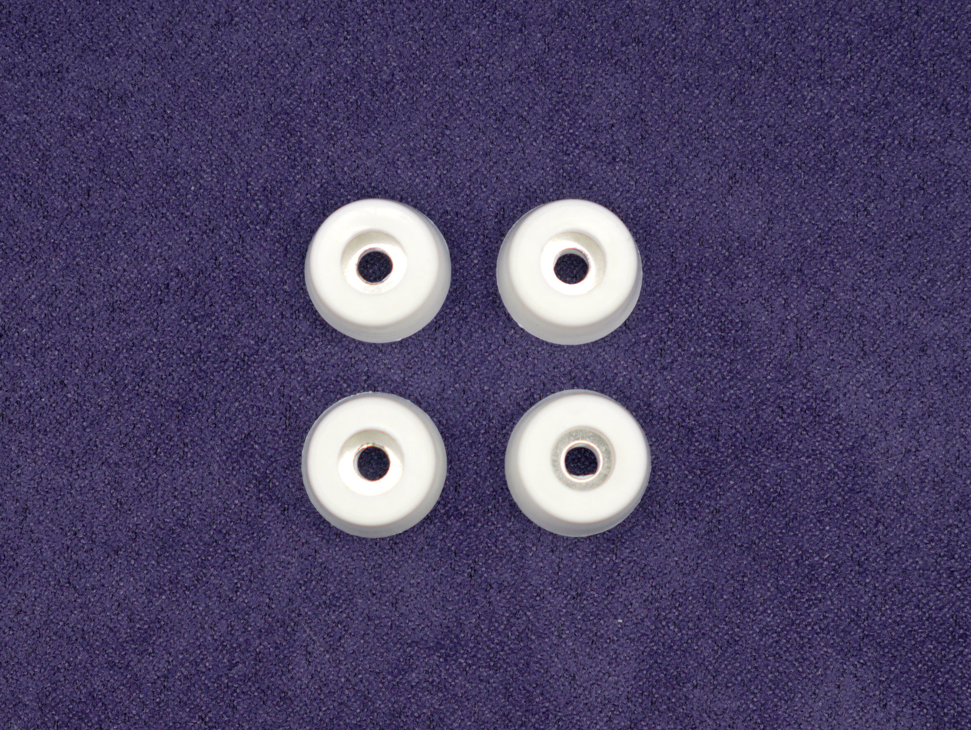 Rubber Feet 14x11x9mm for V0.2, White