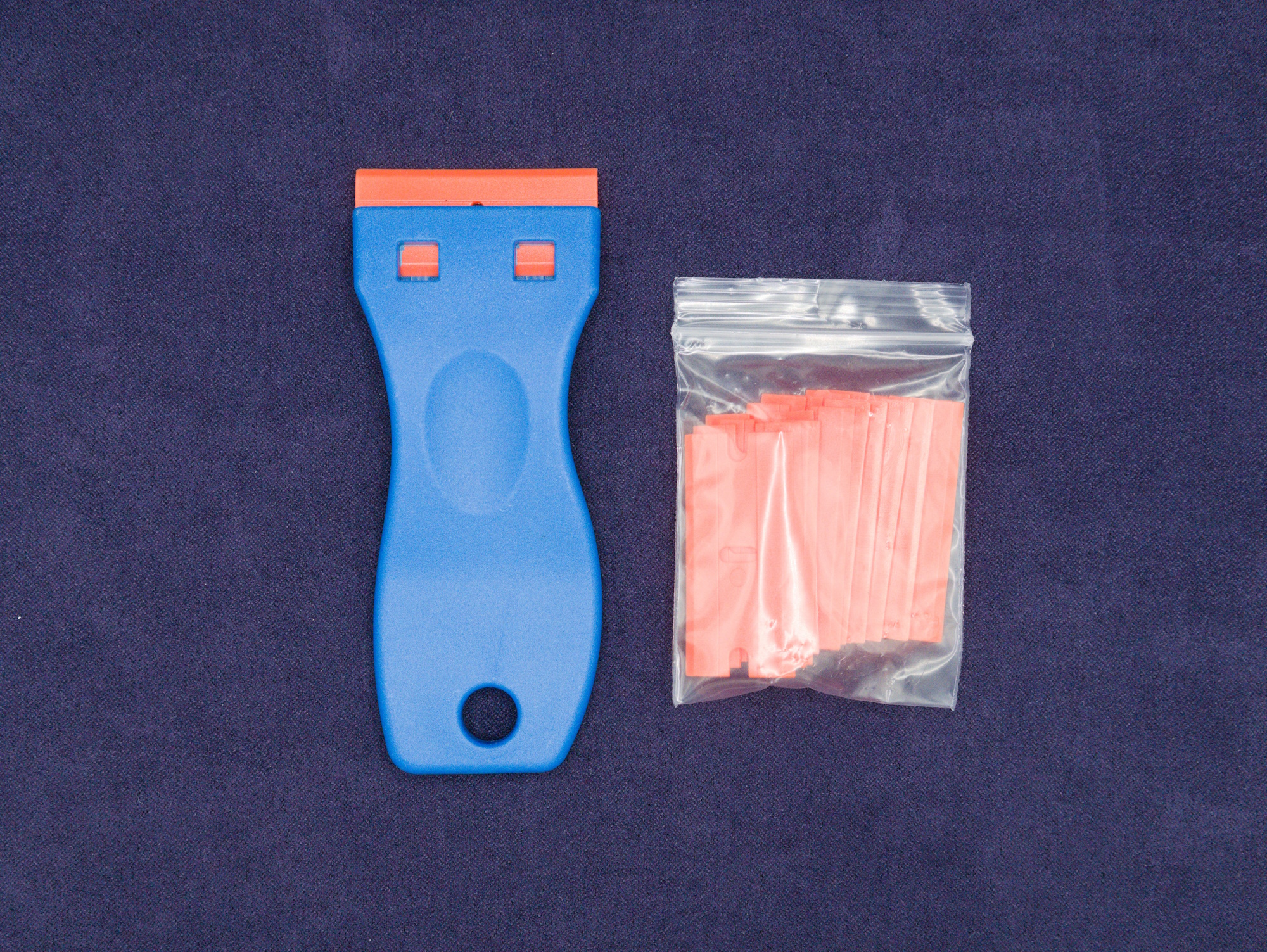 Plastic Scraper with 10 spare blades