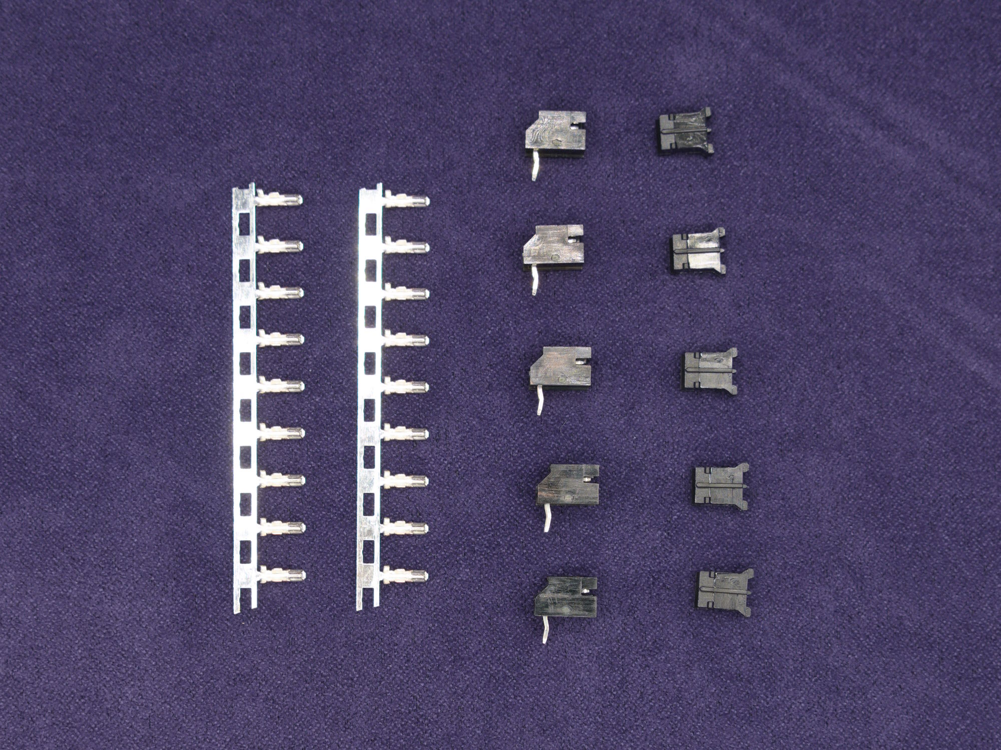 5x PH 2.0mm  90° Black