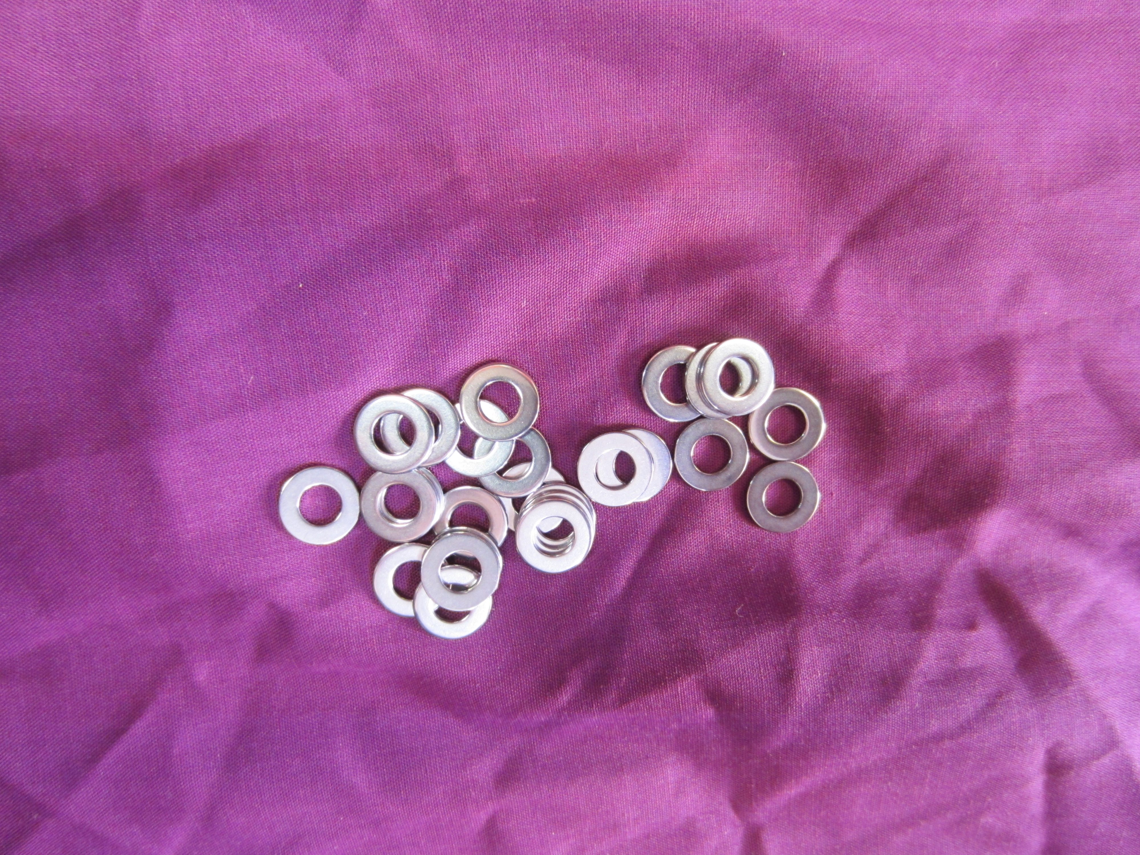 5x10x1mm Shim Ring DIN 988, 25 pcs